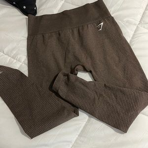 Gymshark XL Brown Marl leggings
